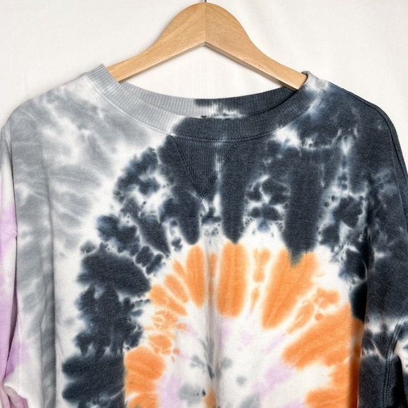 Aeropostle Sz. S Tie-Dye Oversized Crew Sweatshirt - Picture 8 of 12